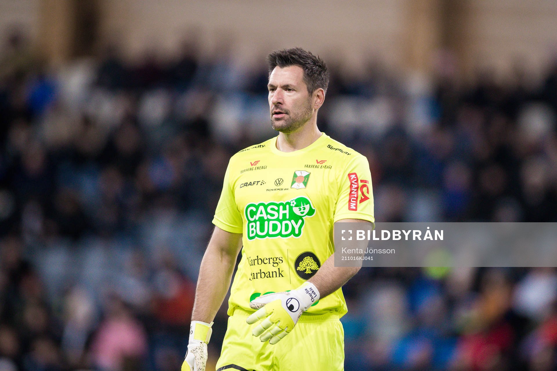Varbergs målvakt Stojan Lukic