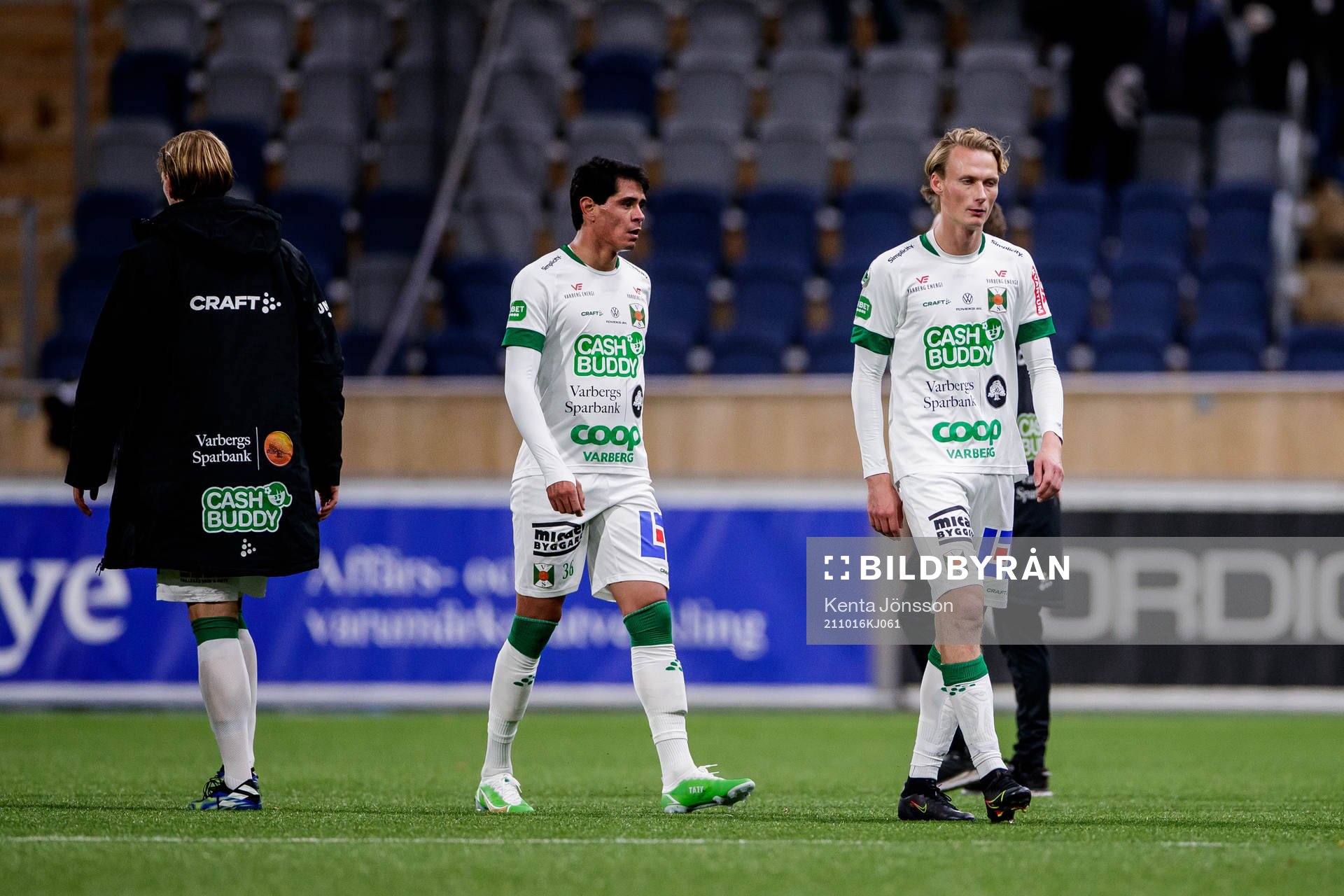 Varbergs Jean Carlos De Brito och Nils Bertilsson  deppar