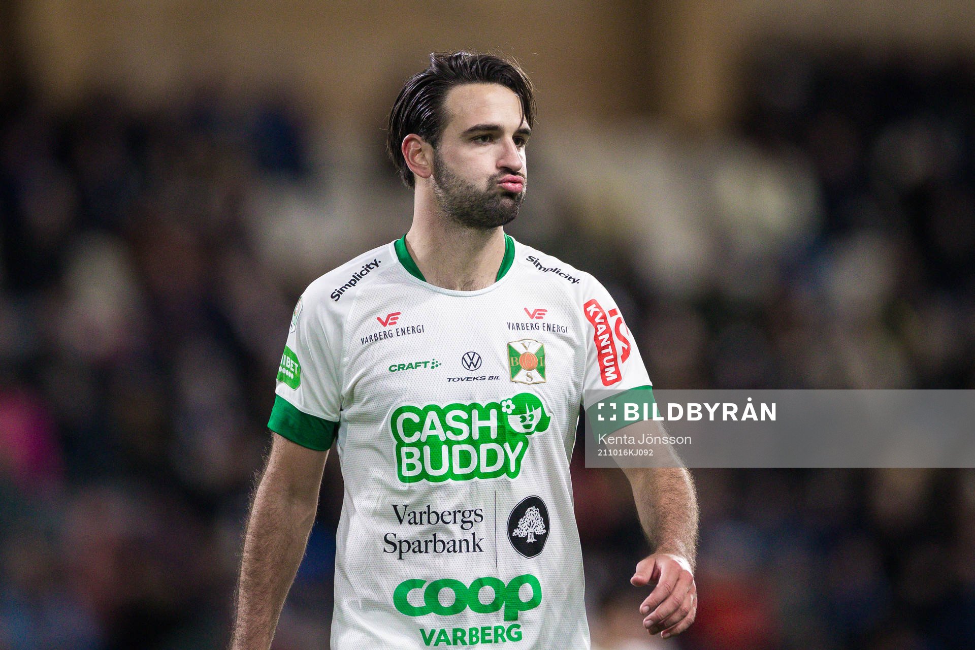 Varbergs Oliver Stanisic deppar
