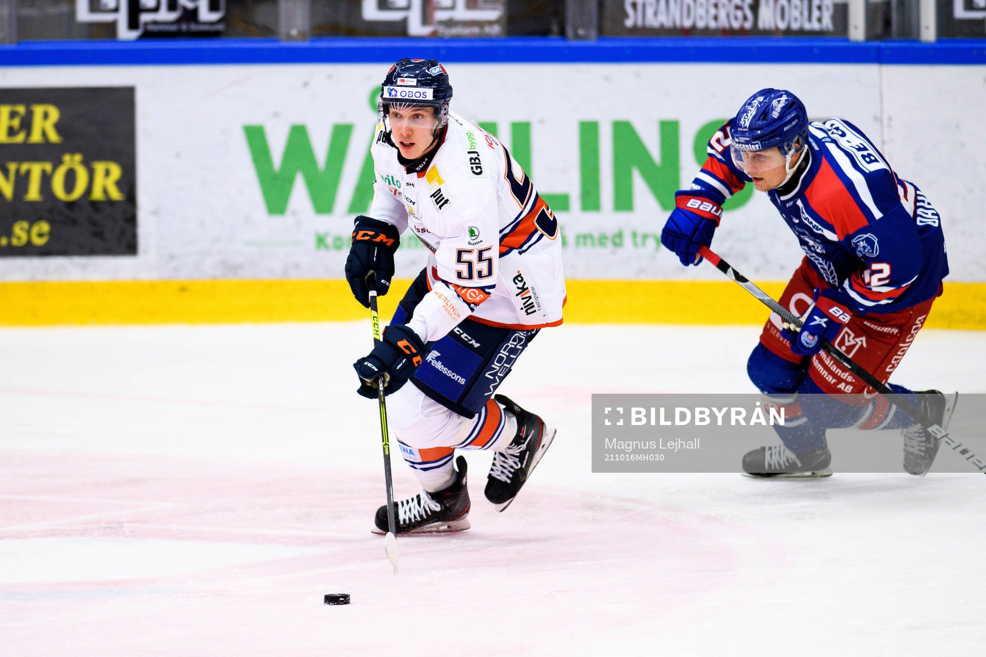 Växjös Miika Koivisto och Oskarshamns John Dahlström