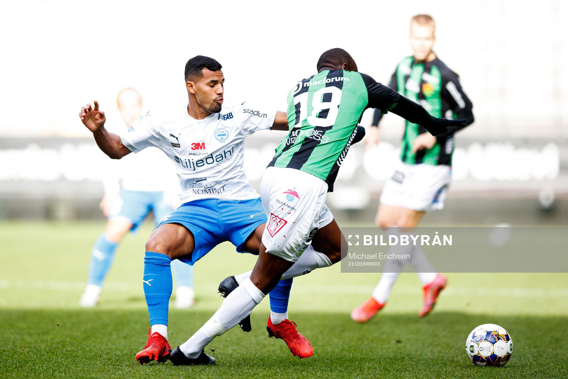 Värnamos Wenderson Oliveira do Nascimento och GAIS Boris