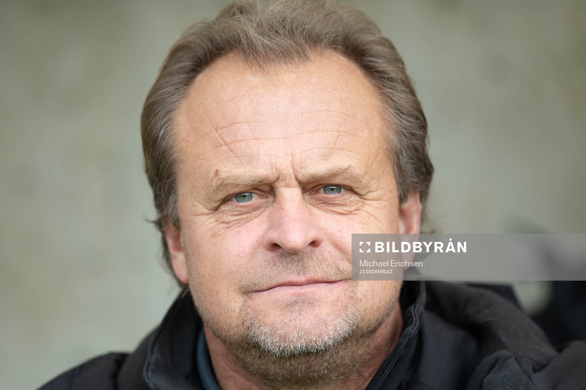 Värnamos tränare Jonas Thern innan fotbollsmatchen i