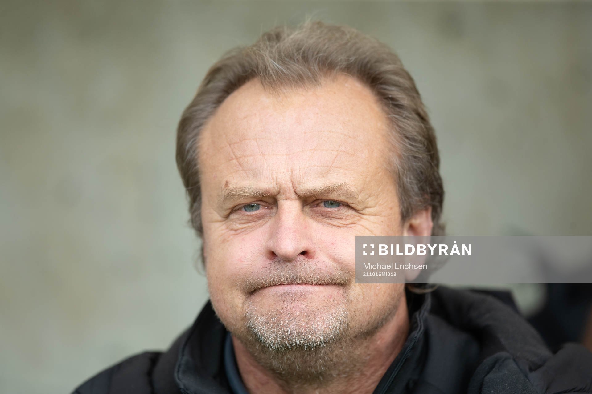 Värnamos tränare Jonas Thern innan fotbollsmatchen i