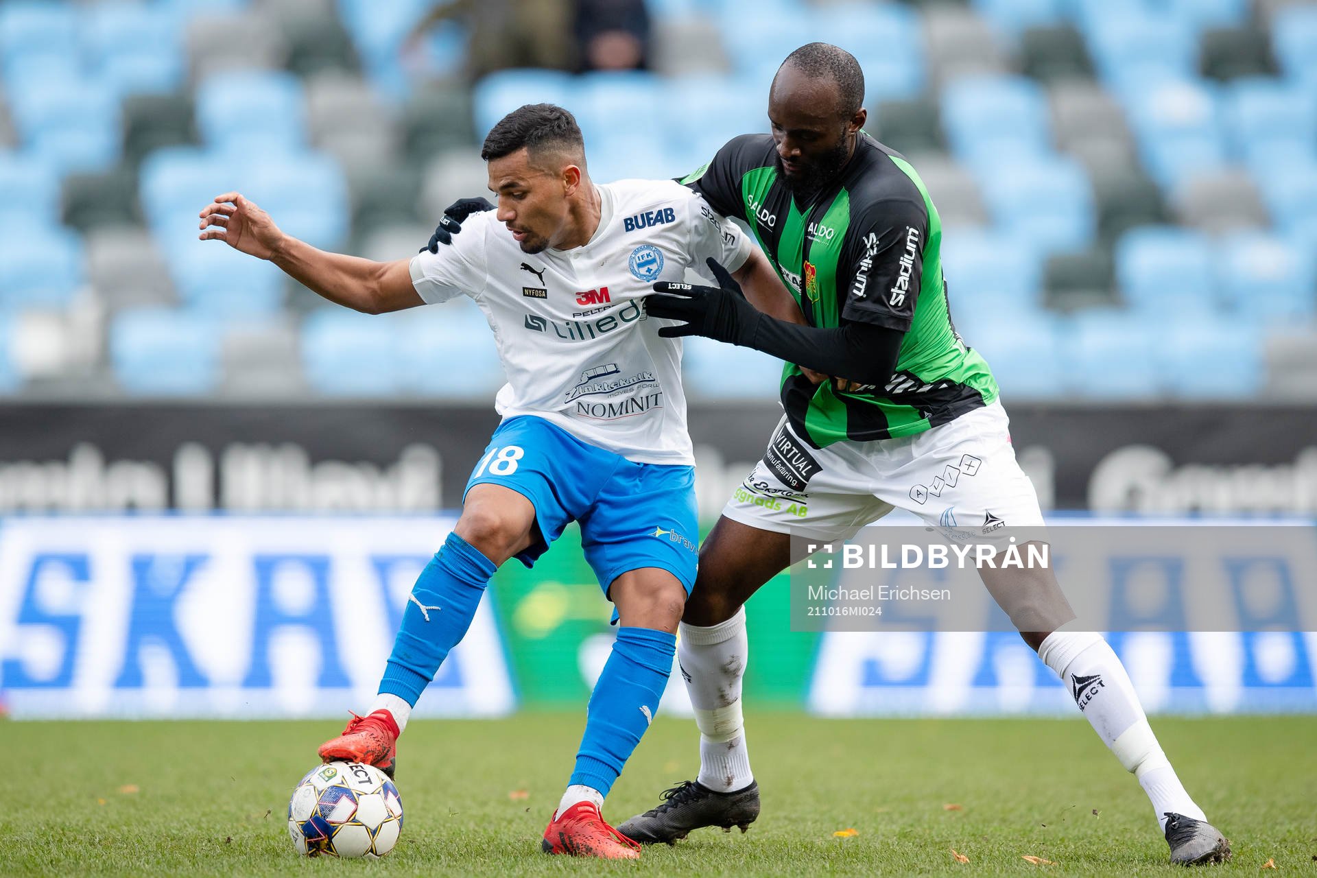 Värnamos Wenderson Oliveira do Nascimento och GAIS Boris