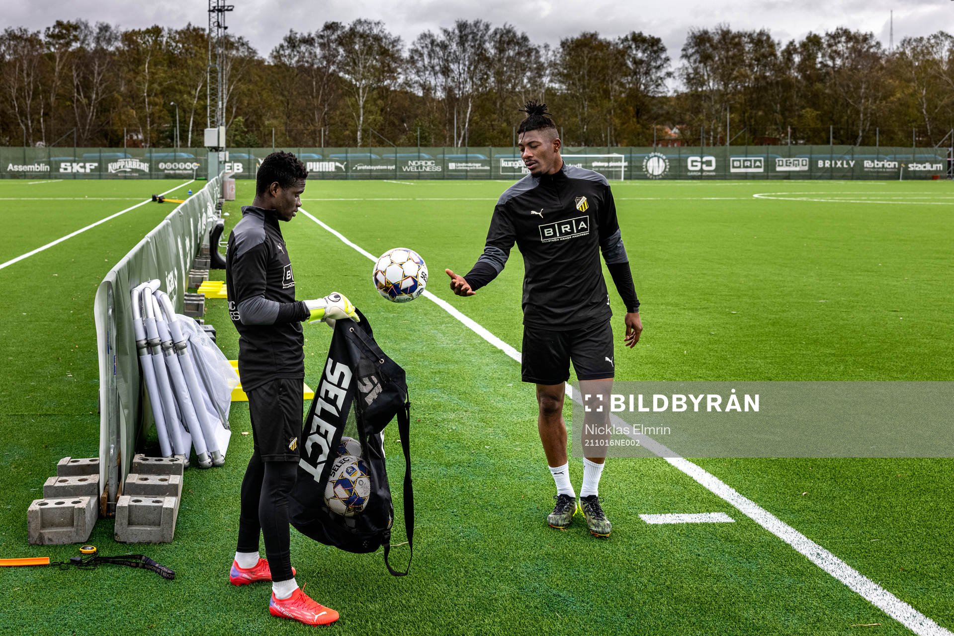 Häckens Yannick Armel Assiedou Adjoumani och Franklin Tebo