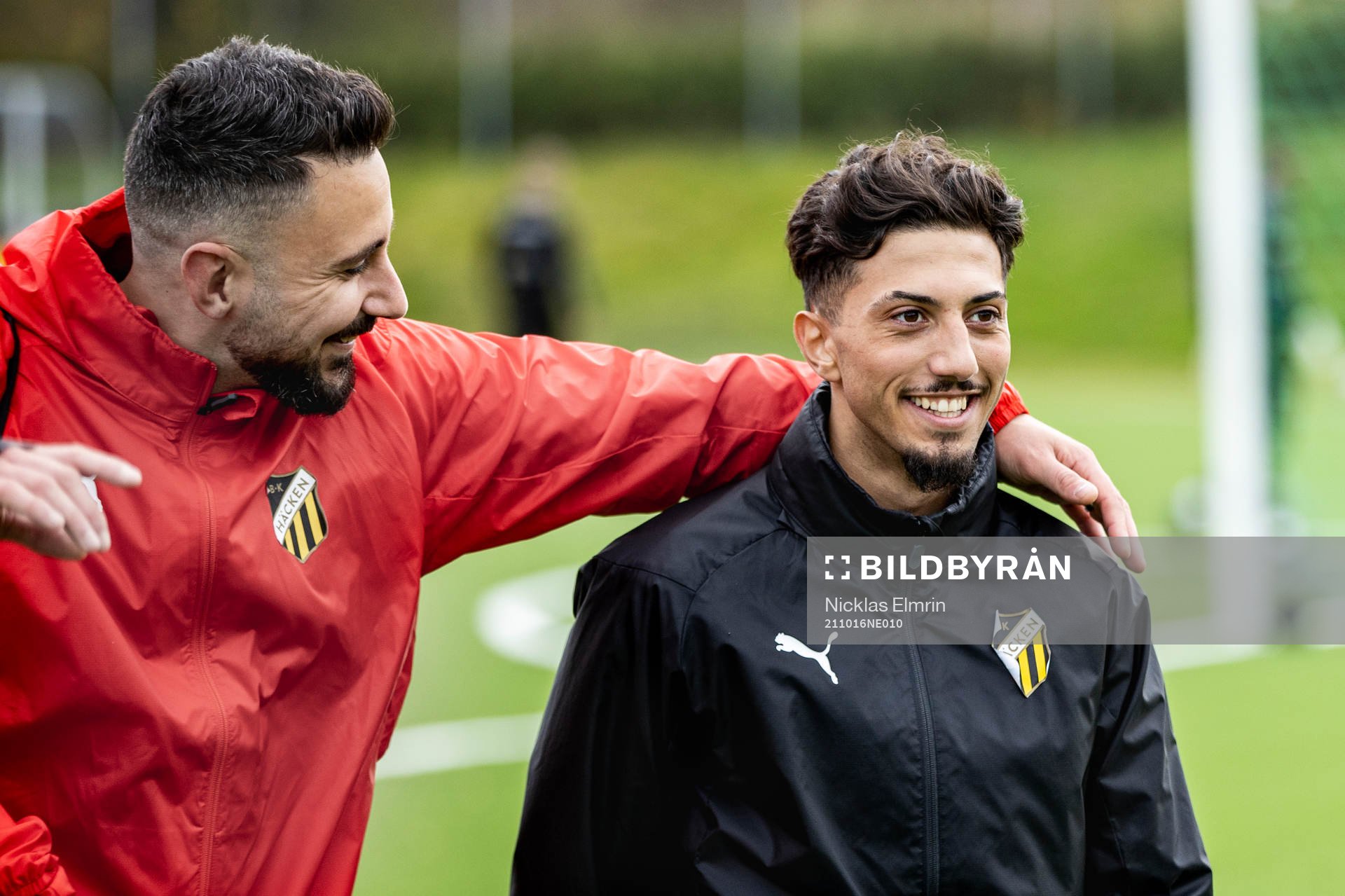 Häckens Fysioterapeut Patrik Ghazarian  och Samir Maarouf