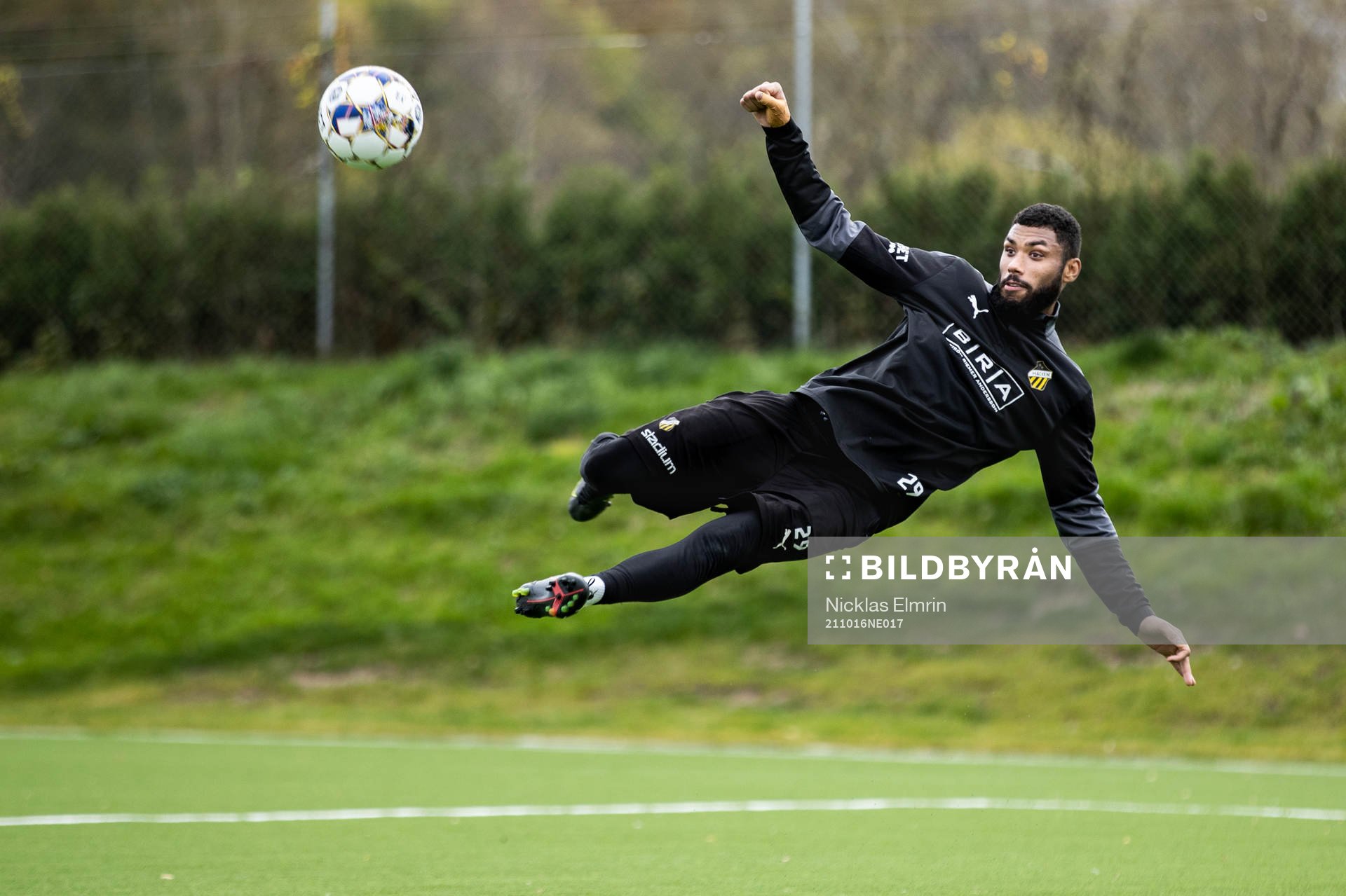 Häckens målvakt Jonathan Ursin Rasheed
