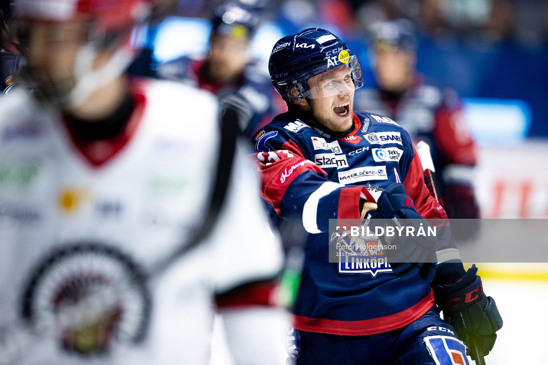 Linköpings Jesper Pettersson jublar