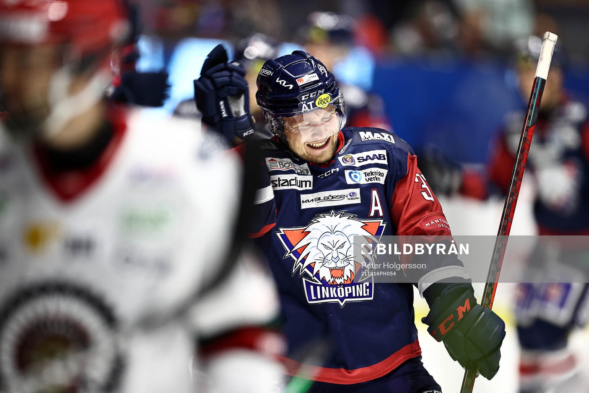 Linköpings Jesper Pettersson jublar