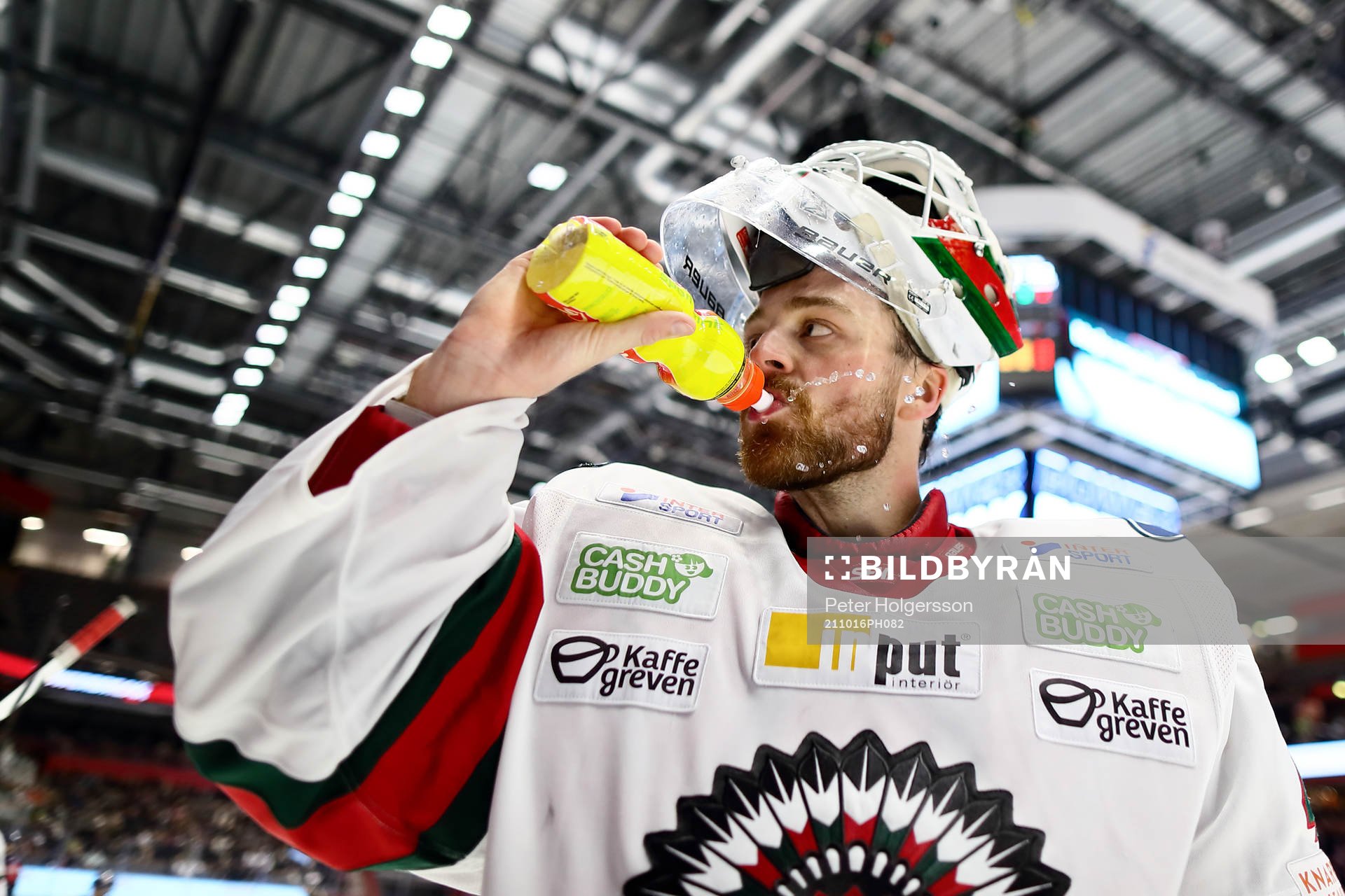 Frölundas målvakt Niklas Rubin