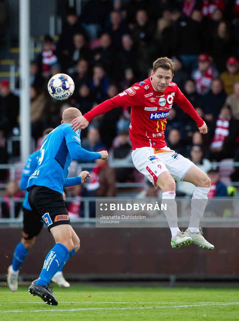Halmstads Andreas Johansson och Degerfors Johan Bertilsson