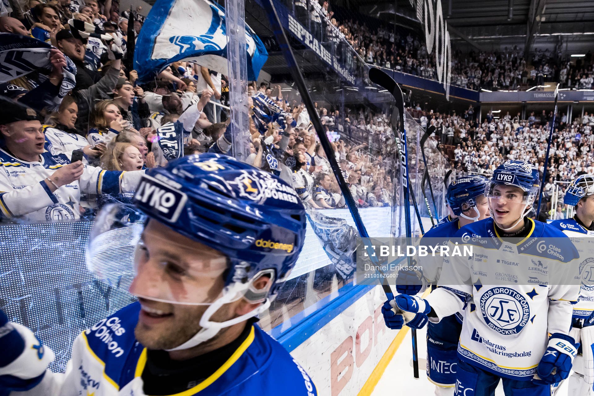 Leksands Alexander Lundqvist jublar