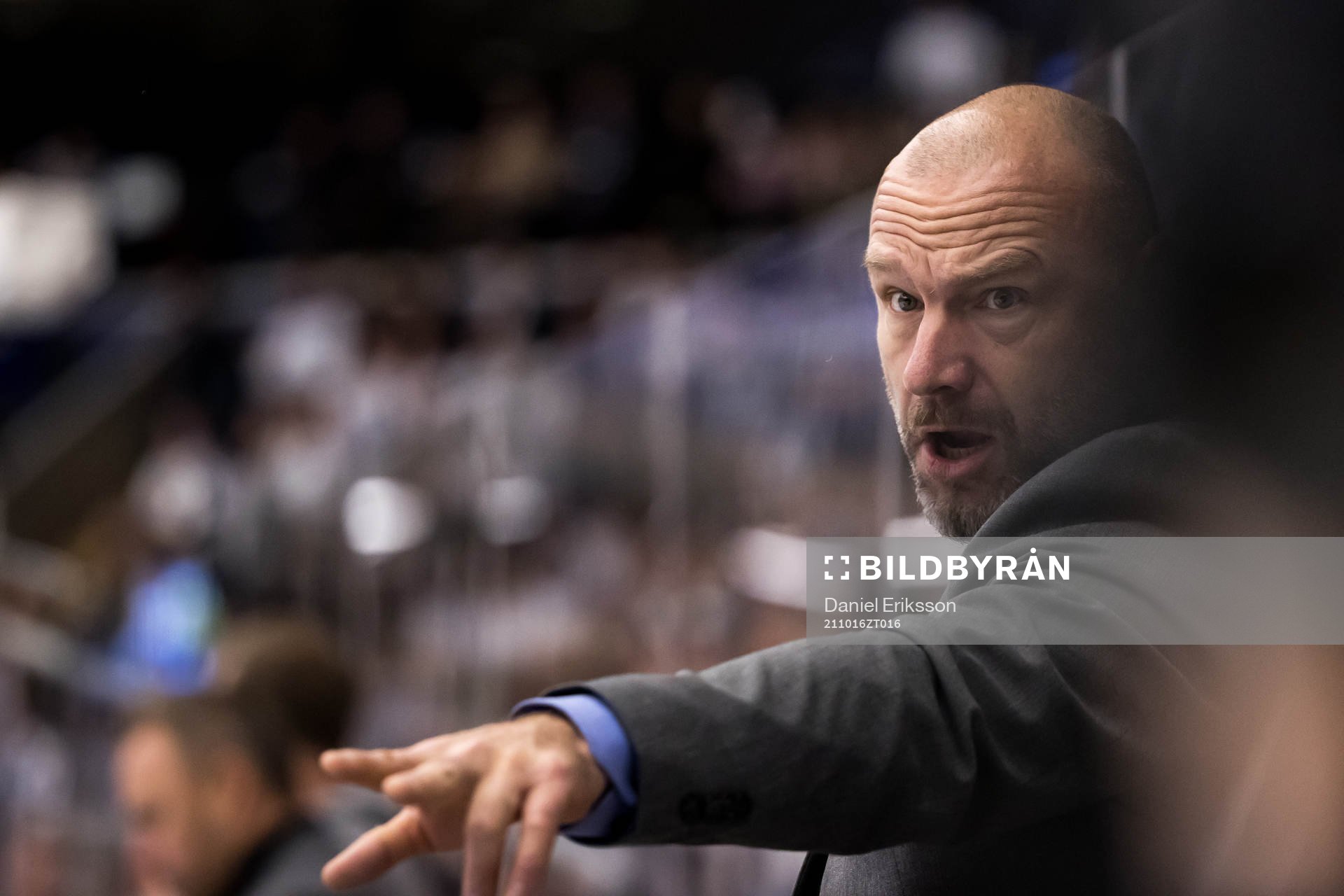 Leksands assisterande tränare Fredrik Hallberg