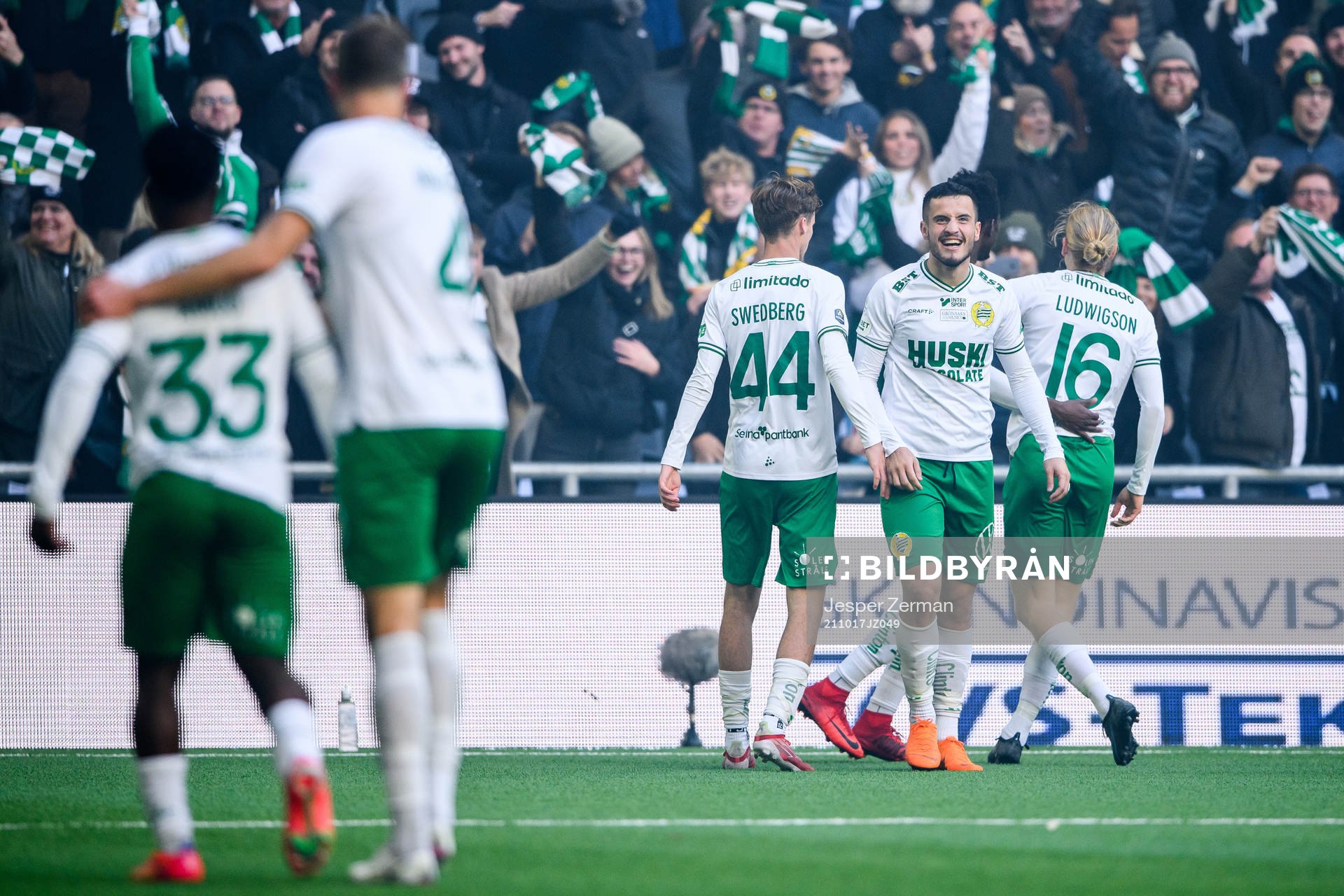 Hammarbys Williot Swedberg, Astrit Selmani och Gustav
