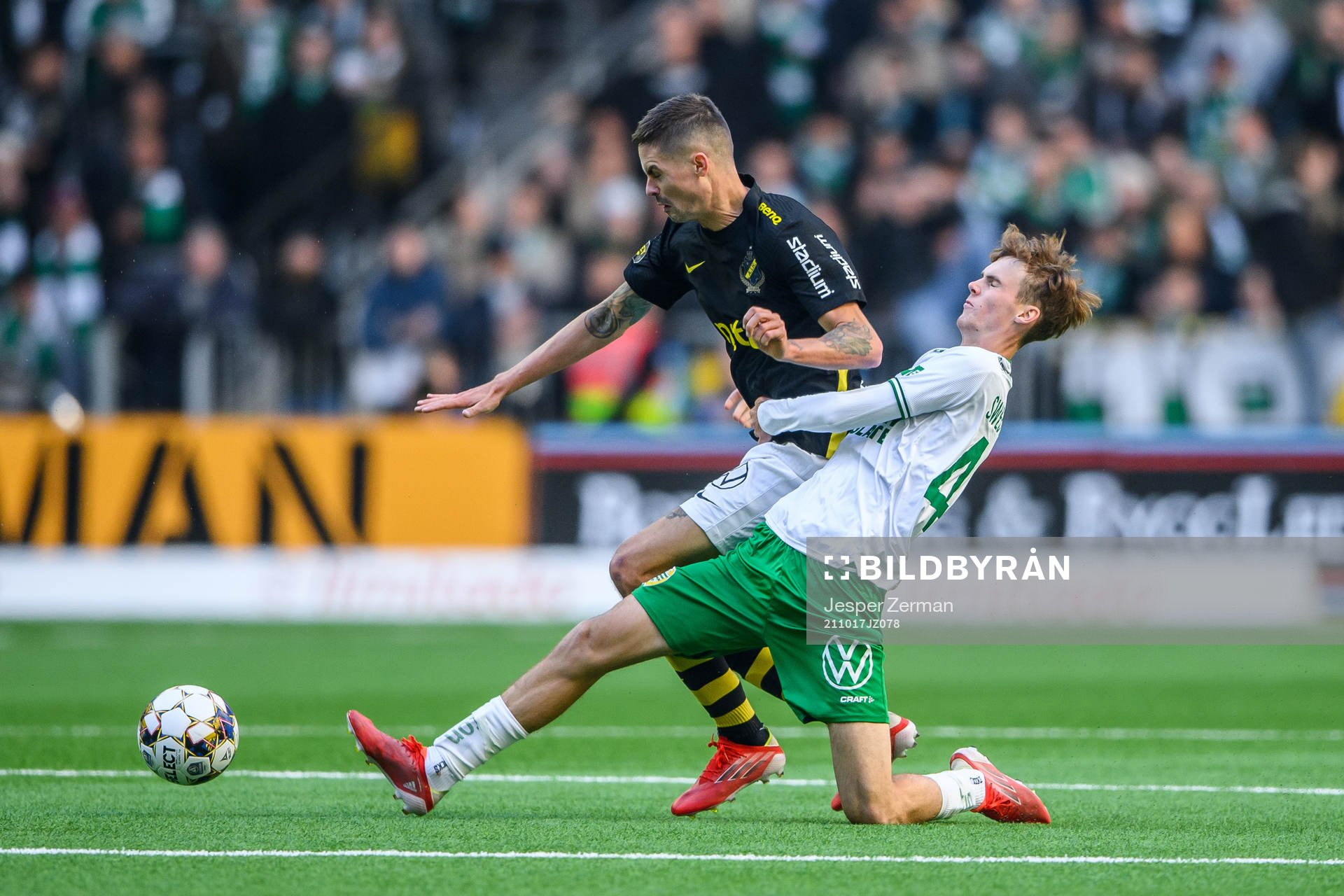 s Mikael Lustig och Hammarbys Williot Swedberg