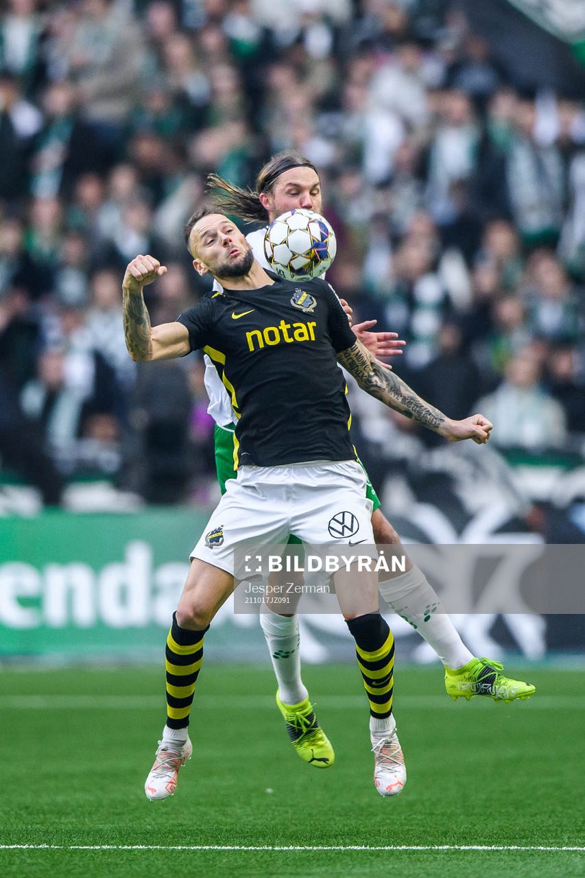 s Alexander Milosevic och Hammarbys Bjørn Paulsen
