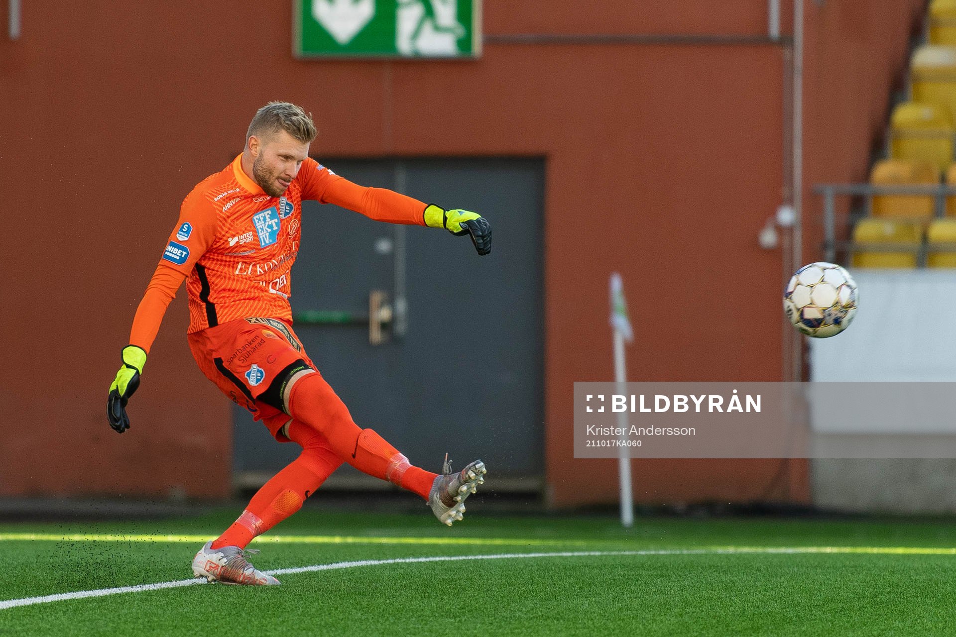 Norrbys målvakt Anton Cajtoft