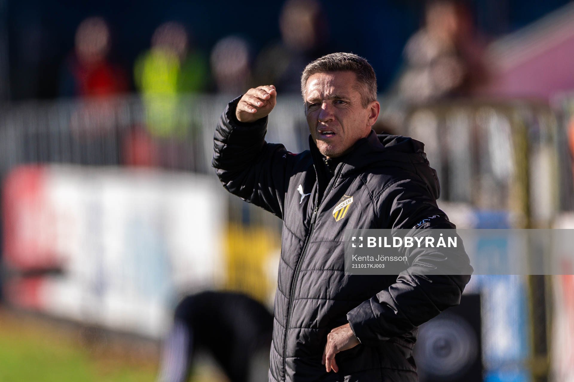 Häckens tränare Mats Gren