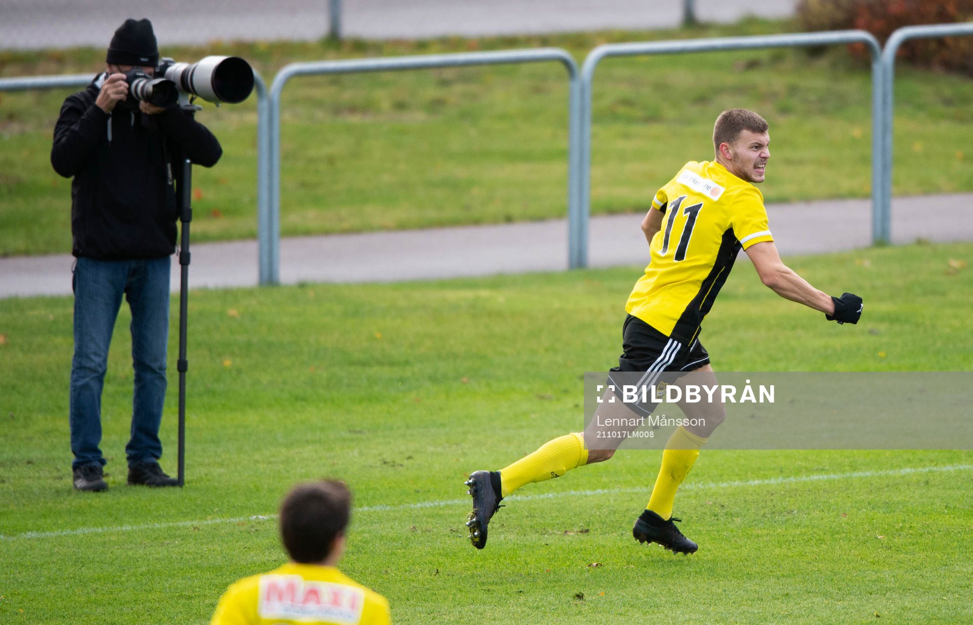 IFK Hässleholms Ivan Danielsson Andanovski har gjort 2-0