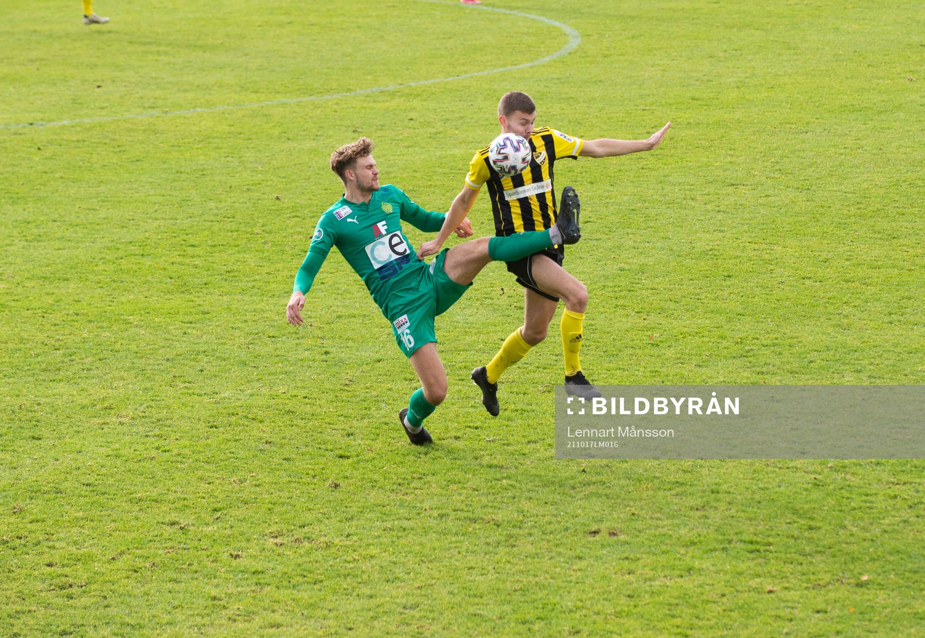 IFK Hässleholms Ivan Danielsson Andanovski i matchen i div