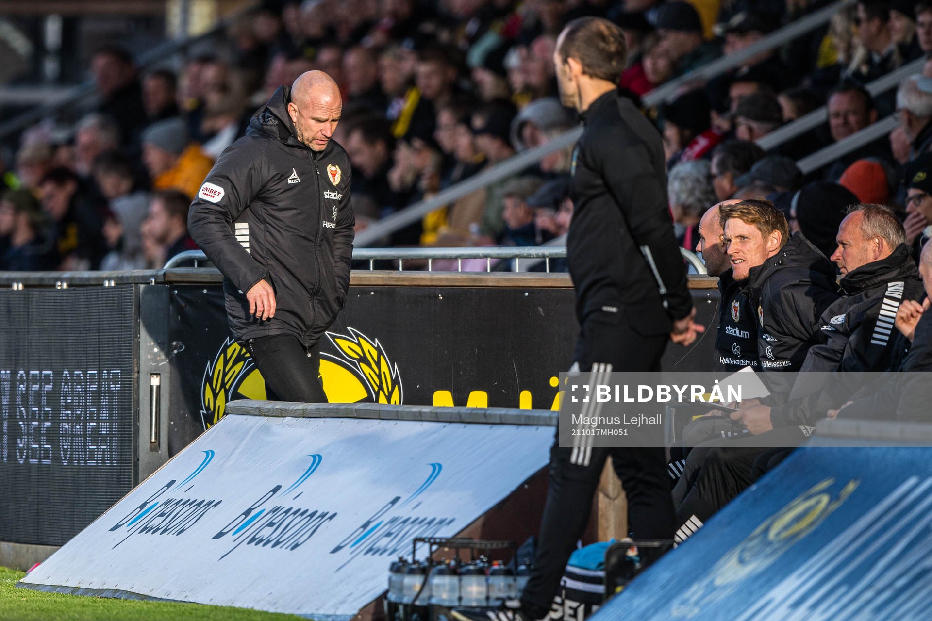 Kalmars tränare Henrik Rydström deppar