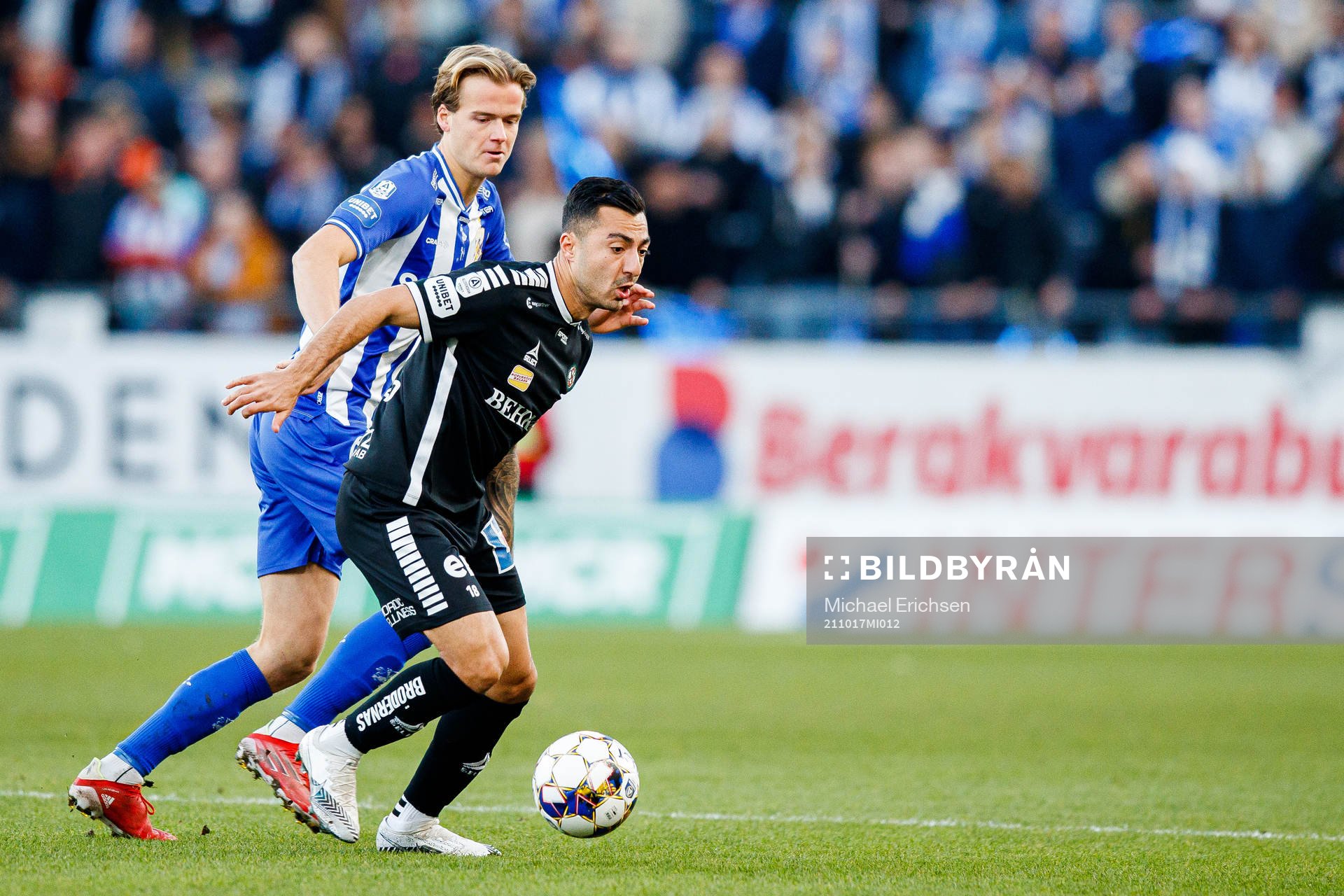 Örebros Jiloan Hamad och IFK Göteborgs August Erlingmark