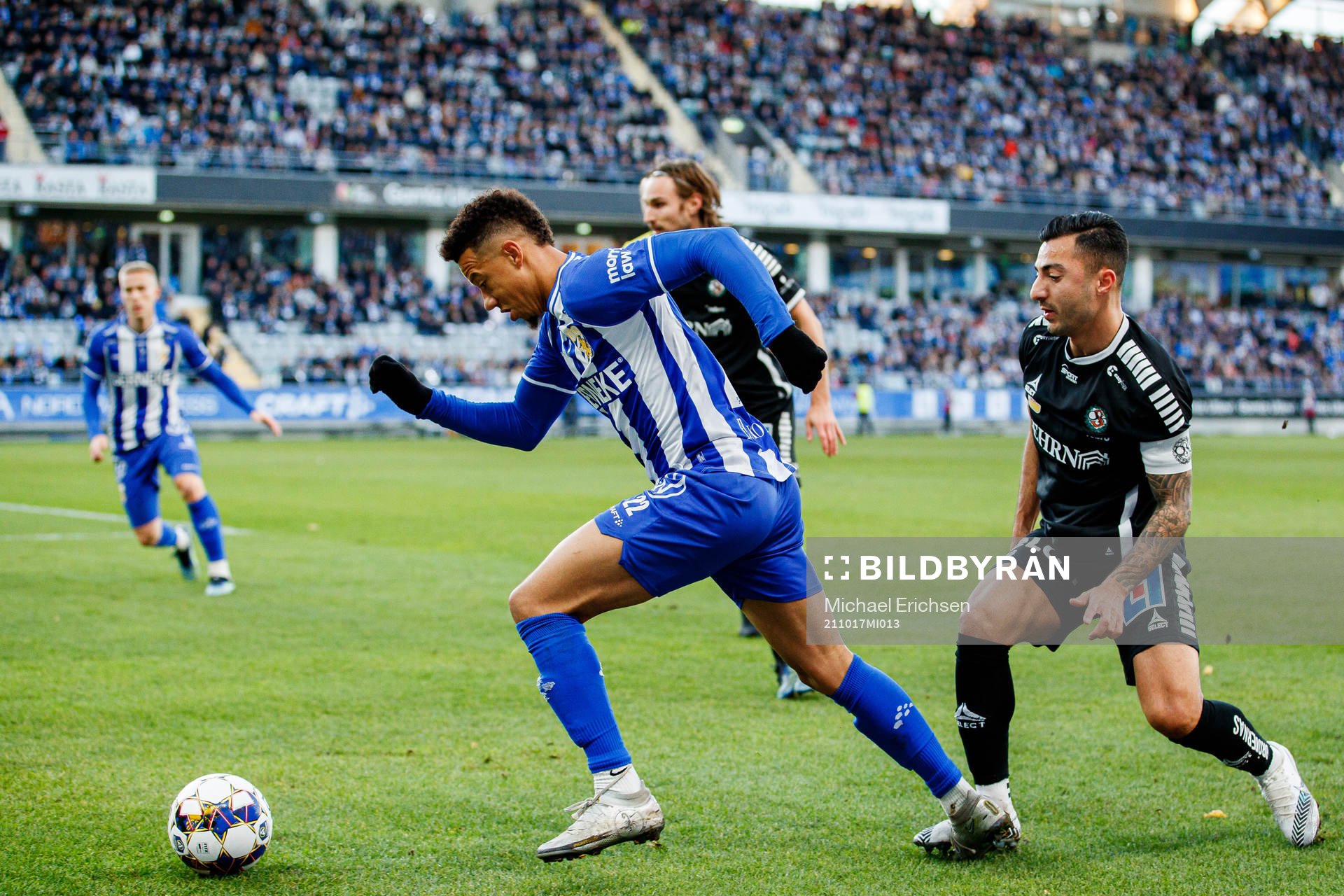IFK Göteborgs Tobias Sana och Örebros Jiloan Hamad