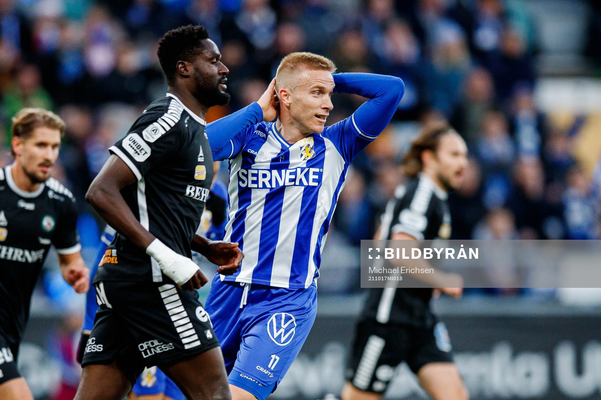 IFK Göteborgs Oscar Wendt deppar