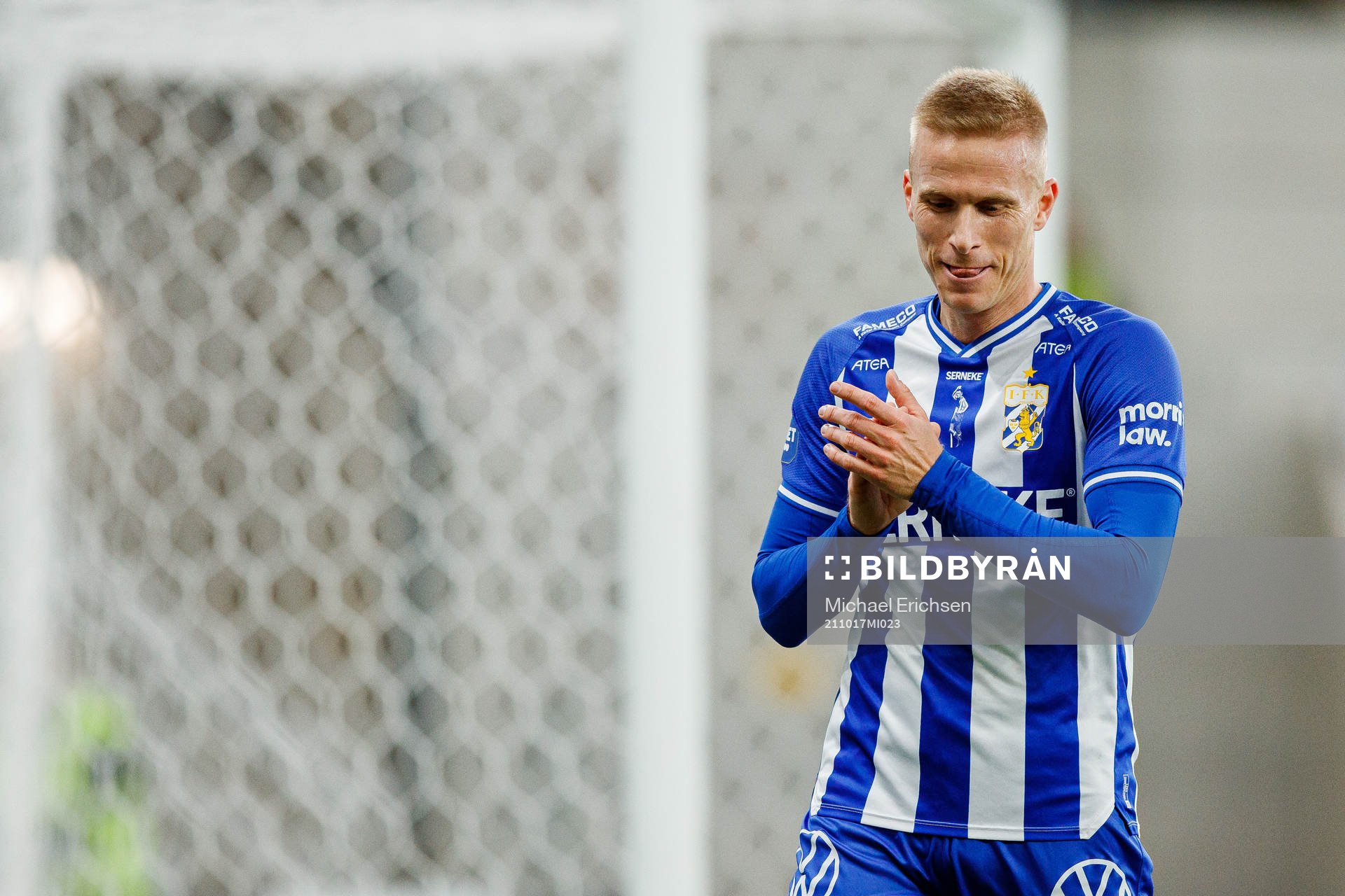 IFK Göteborgs Oscar Wendt deppar