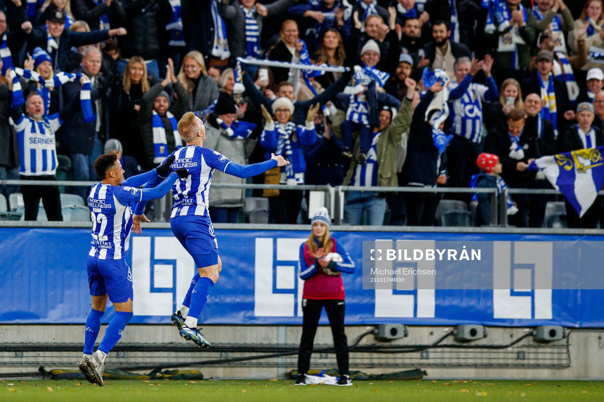 IFK Göteborgs Oscar Wendt jublar