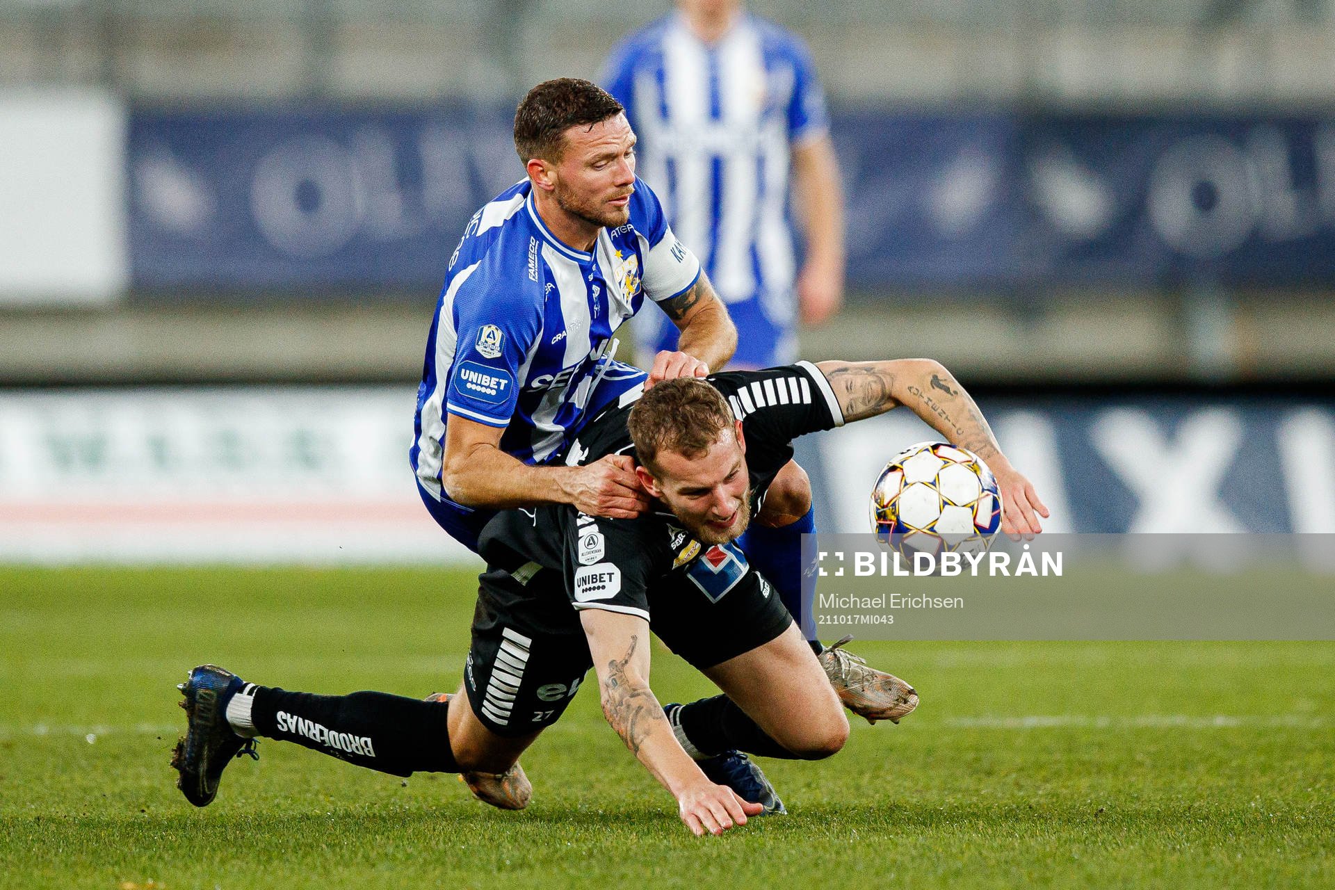 IFK Göteborgs Marcus Berg och Örebros Andreas Skovgaard