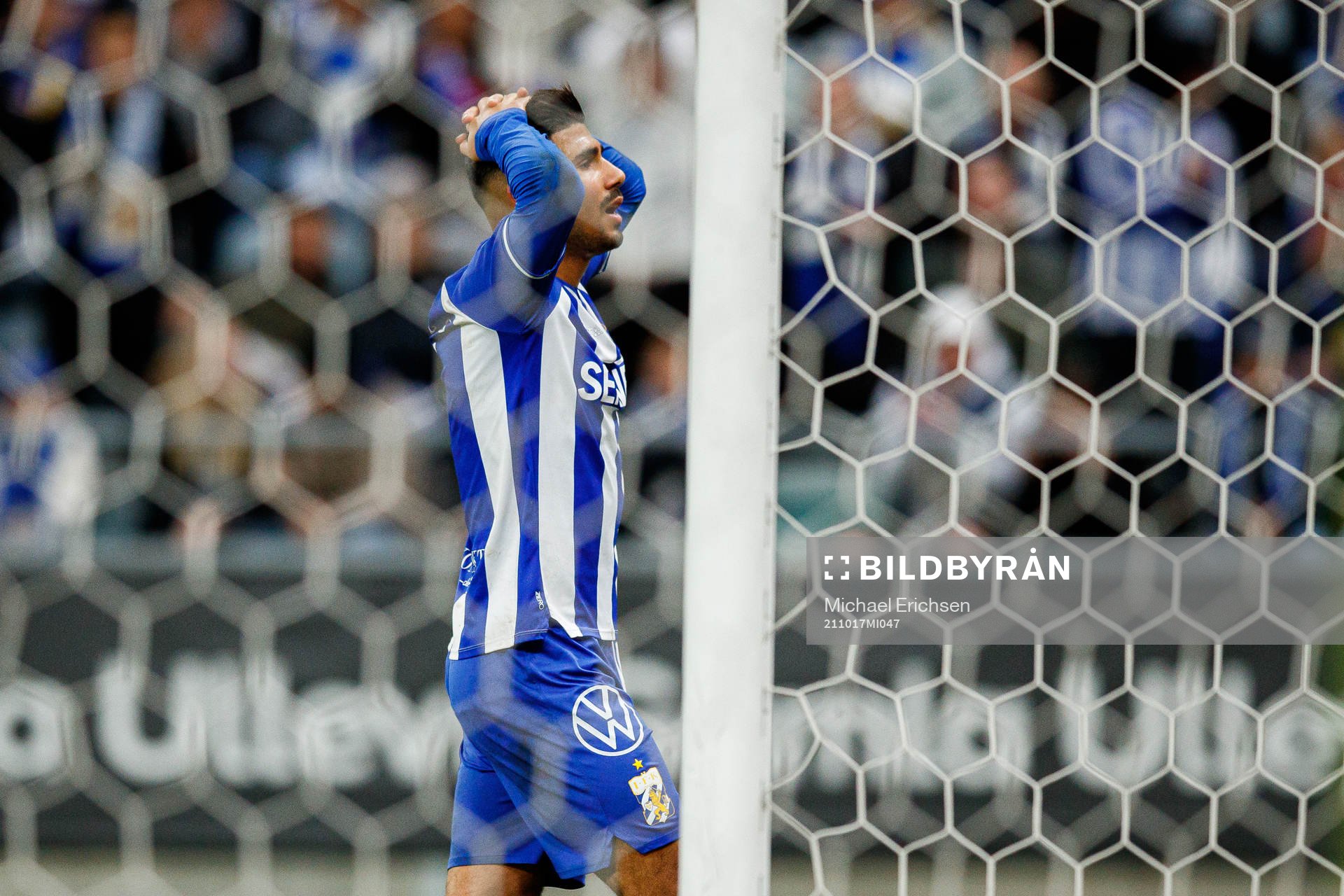 IFK Göteborgs Hosam Aiesh deppar