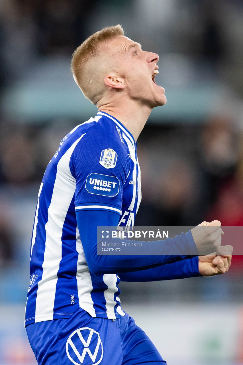 IFK Göteborgs Oscar Wendt jublar