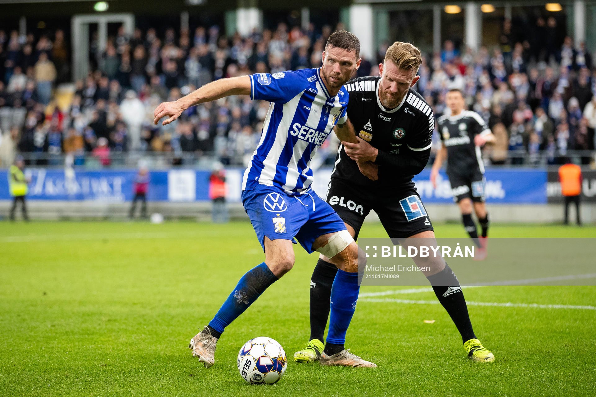 IFK Göteborgs Marcus Berg och Örebros Michael Almebäck
