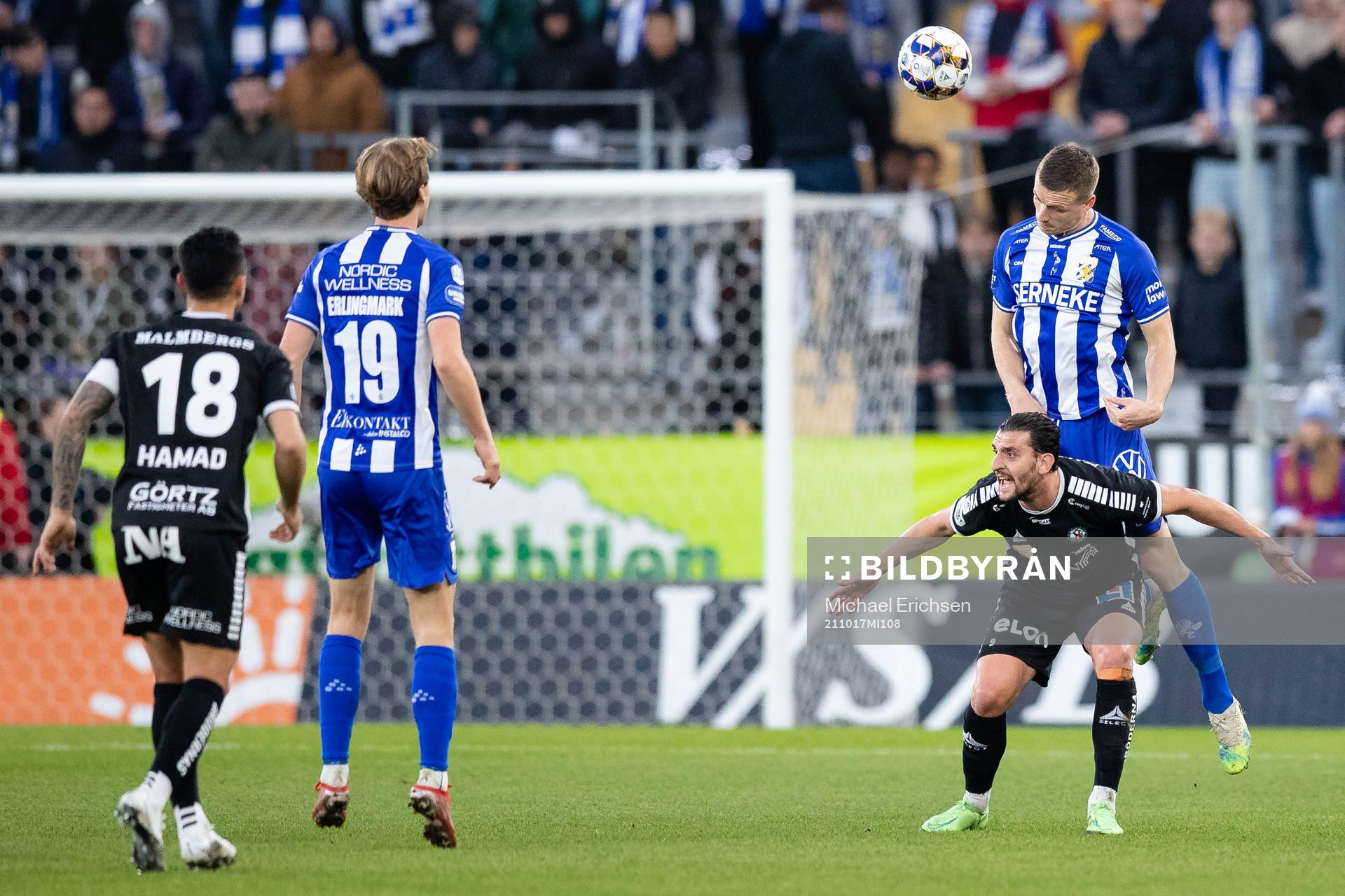 IFK Göteborgs Calle Johansson och Örebros Agon Mehmeti