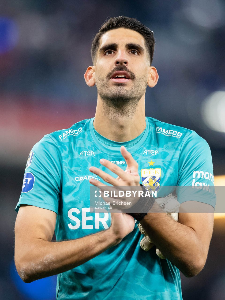 IFK Göteborgs målvakt Giannis Anestis
