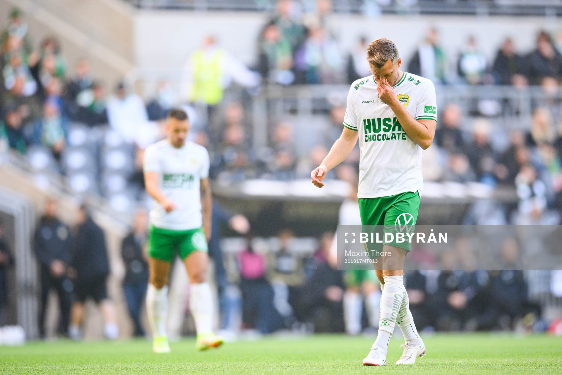 Hammarbys Richard Magyar deppar