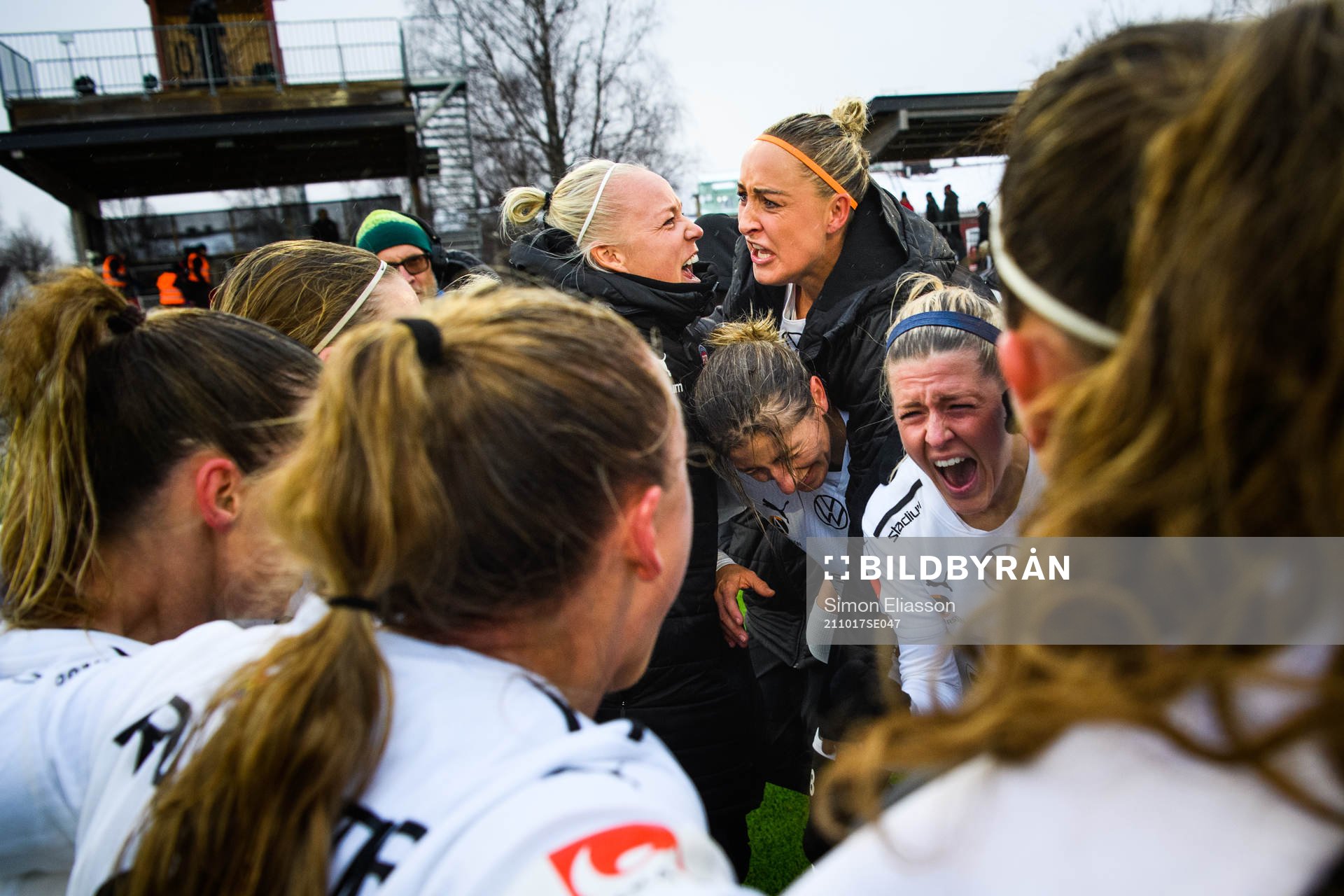 Rosengårds Caroline Seger, Sanne Troelsgaard och Olivia