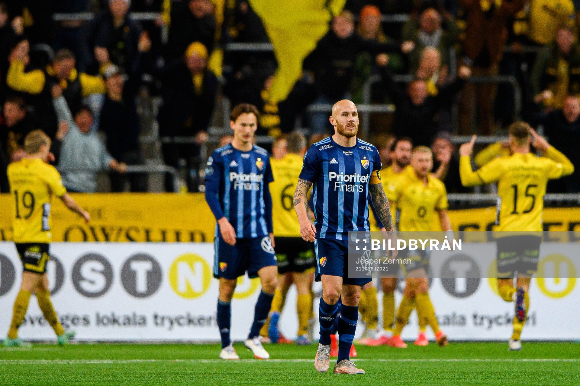 Djurgårdens Magnus Eriksson deppar