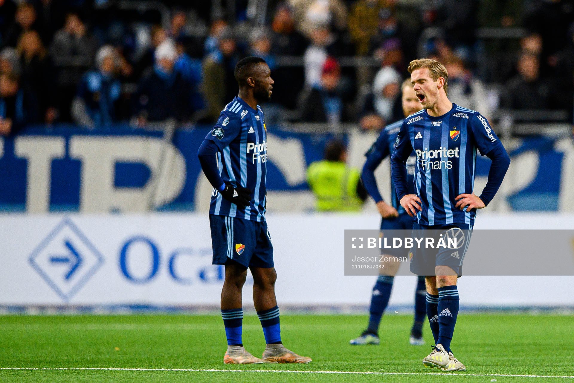 Djurgårdens Hampus Finndell deppar