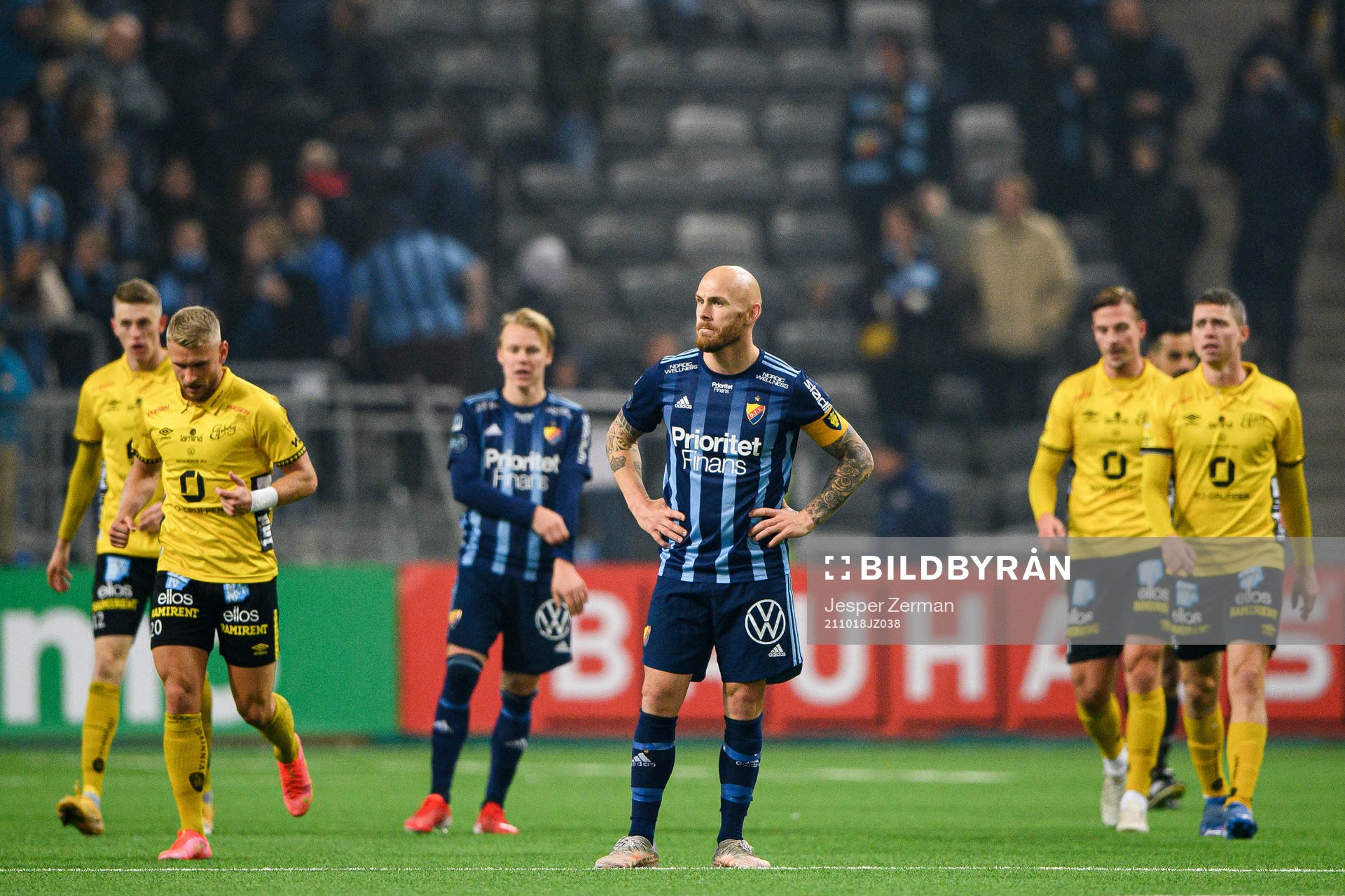Djurgårdens Magnus Eriksson deppar