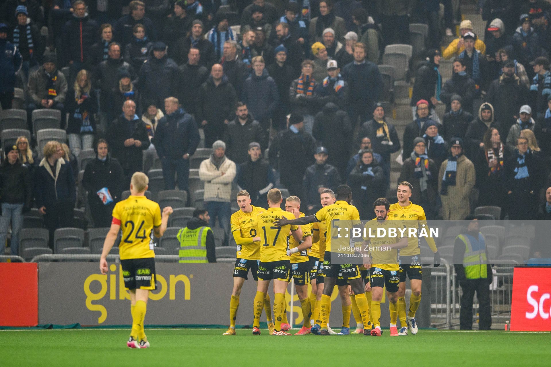 Elfsborgs spelare jublar