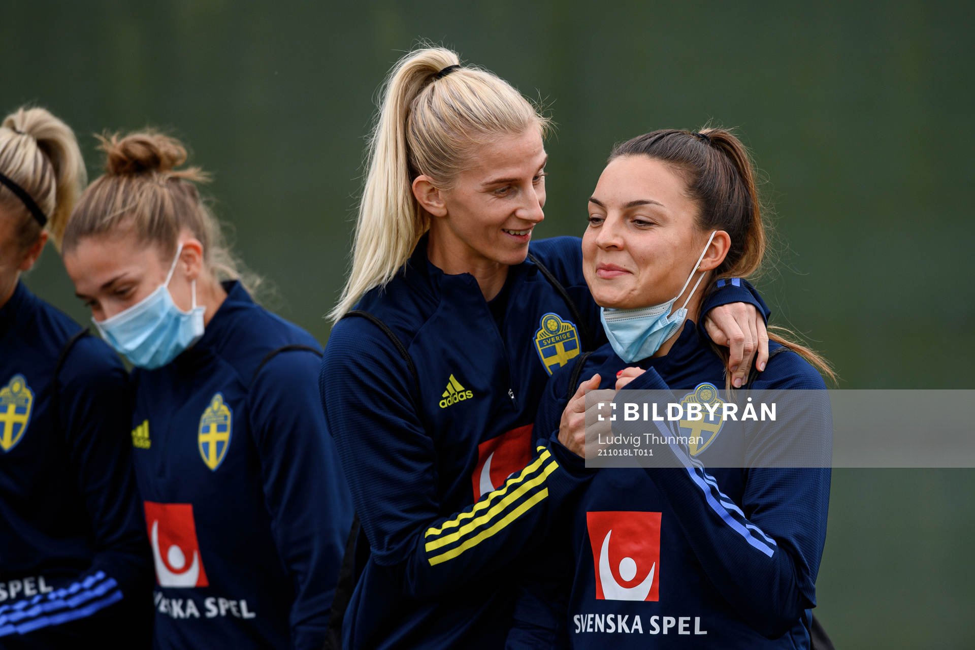 Sofia Jakobsson and Johanna Rytting Kaneryd of the Swedish