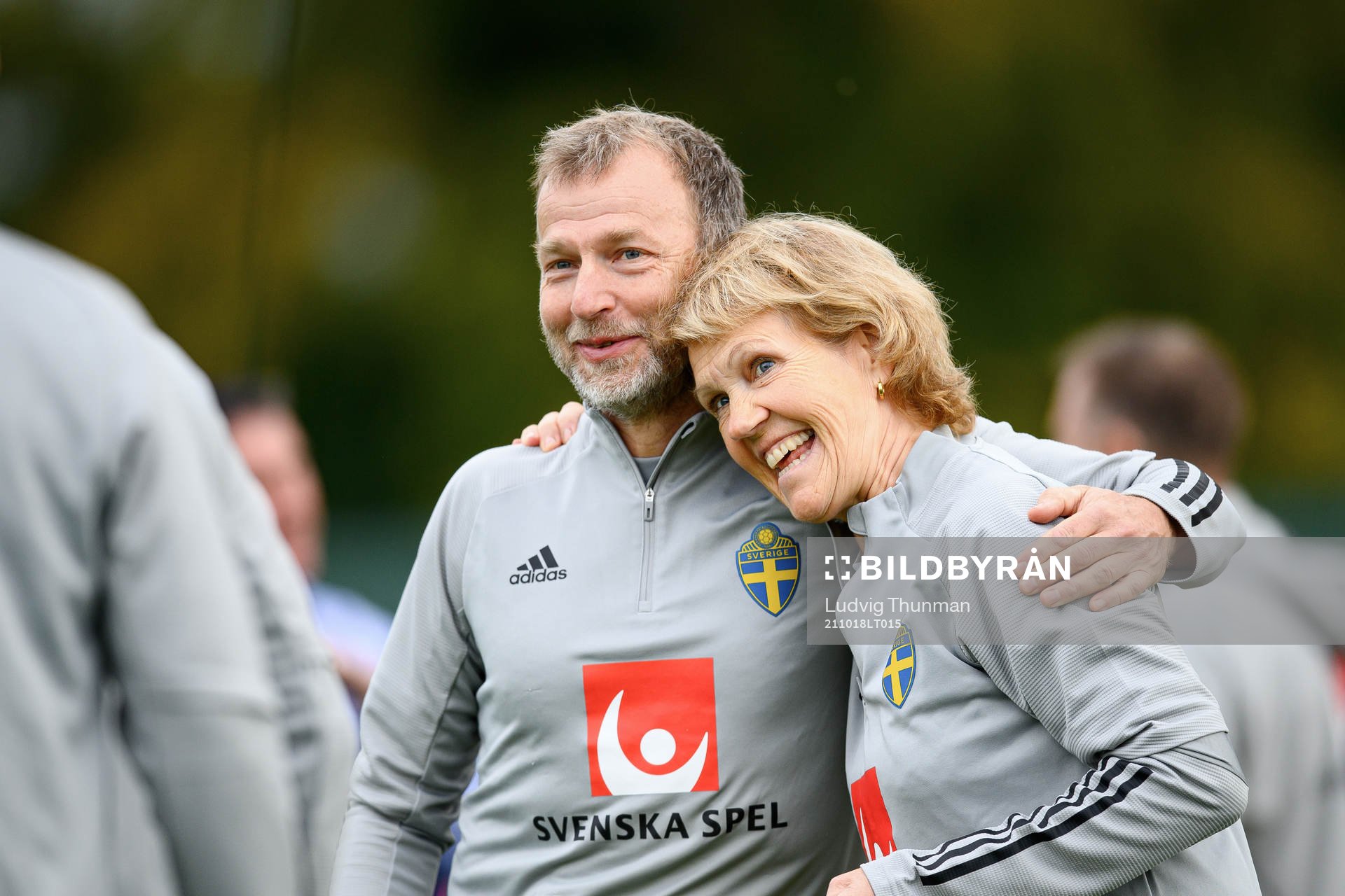 Pontus Ekblom, physio of the Swedish women's national