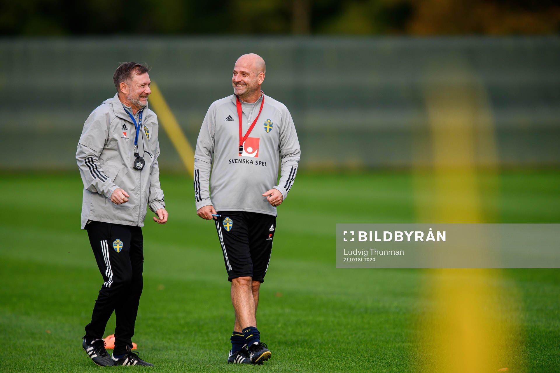 Peter Gerhardsson, head coach and Magnus Wikman, assistant