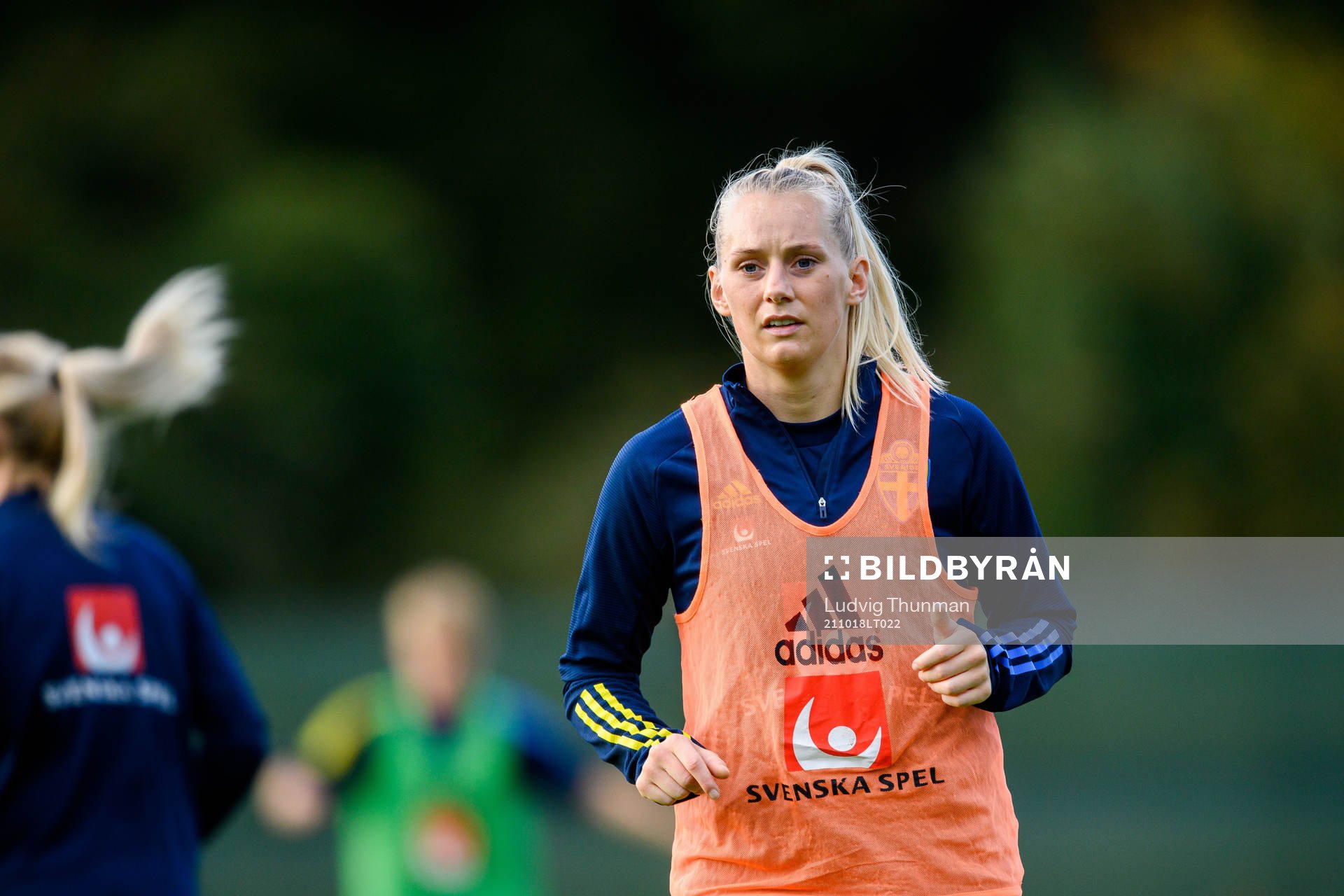 Stina Blackstenius of the Swedish women's national football