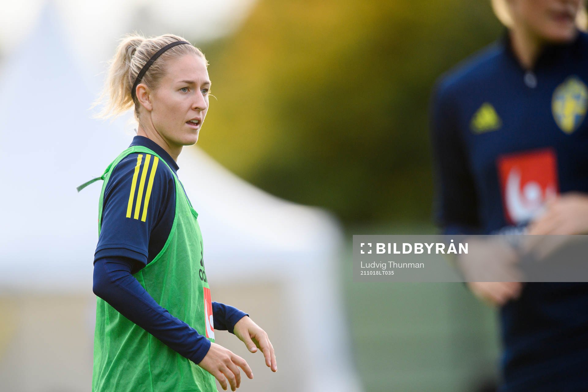 Emma Kullberg of the Swedish women's national football team