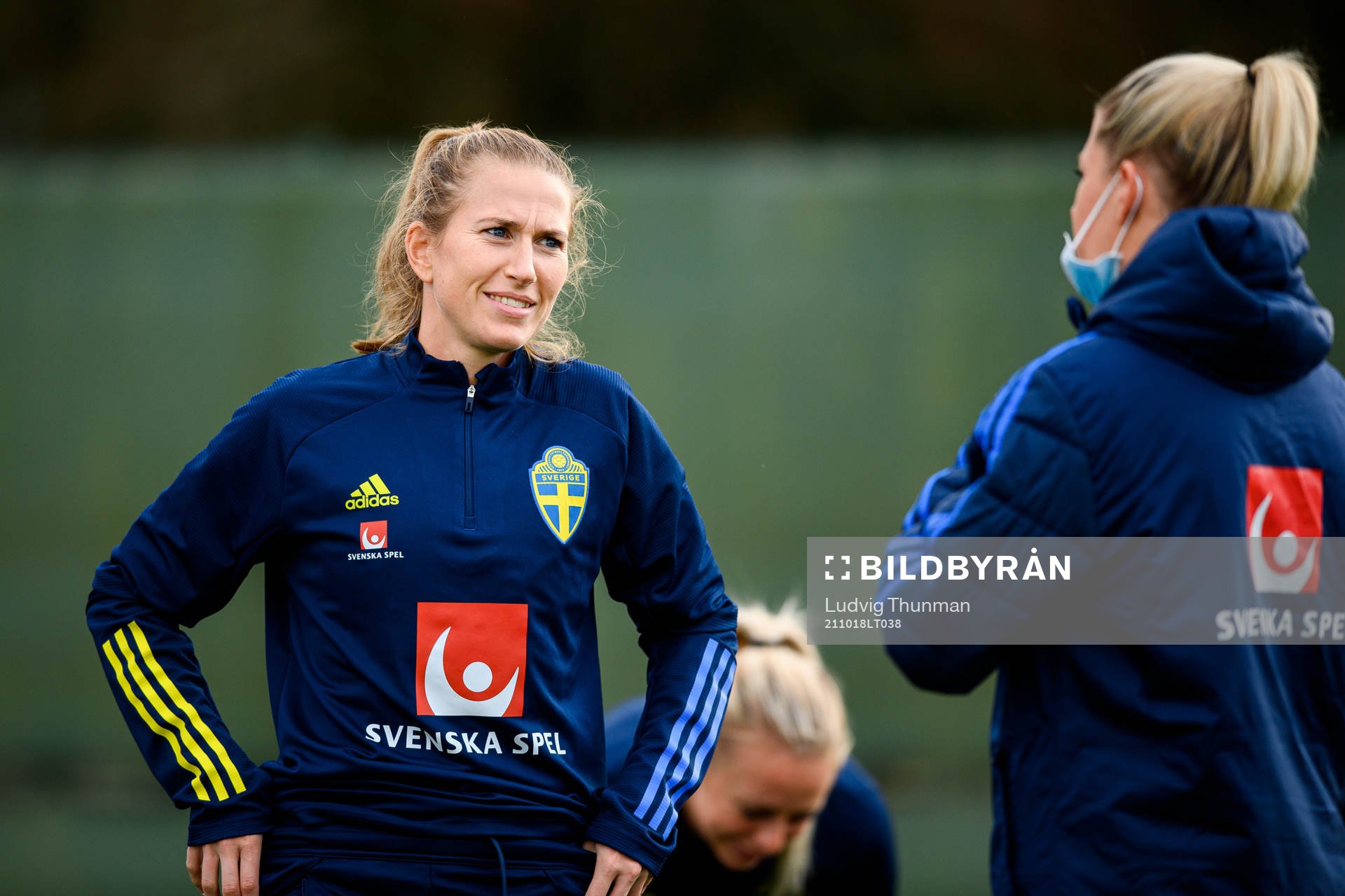 Emma Berglund of the Swedish women's national football team