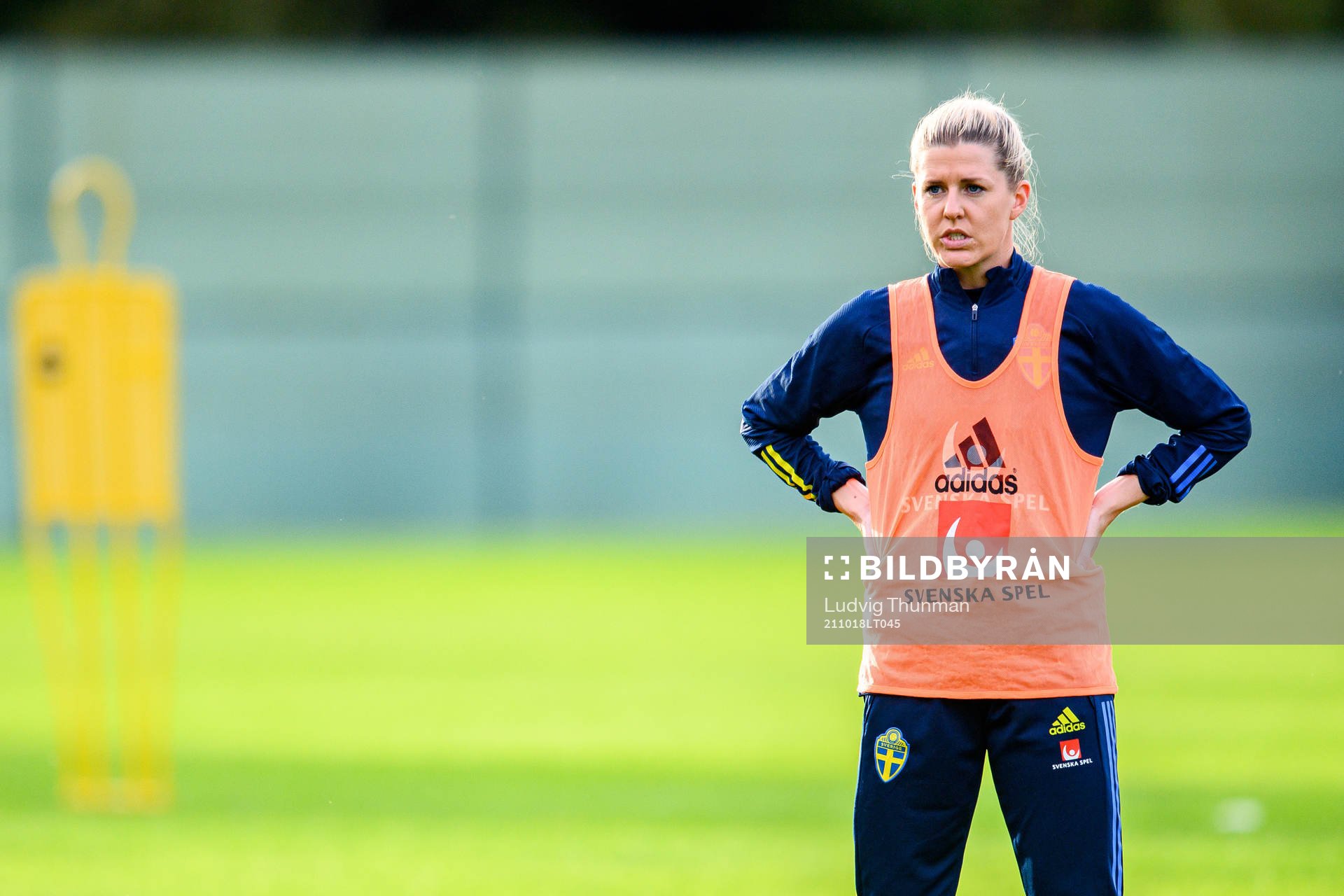 Olivia Schough of the Swedish women's national football team