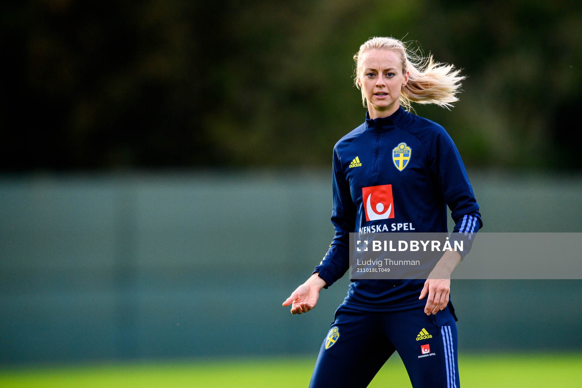 Amanda Ilestedt of the Swedish women's national football